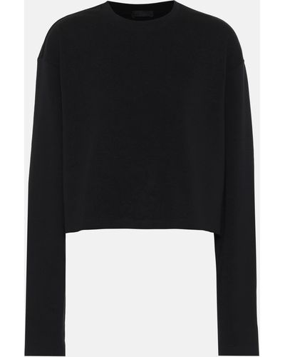 Wardrobe NYC Release 03 Cotton Jersey Top - Black