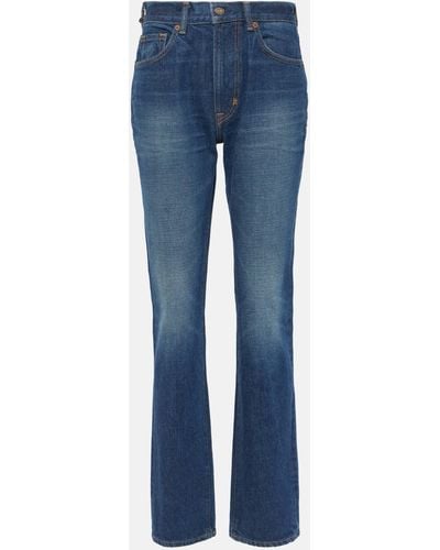 Tom Ford High-rise Straight Jeans - Blue