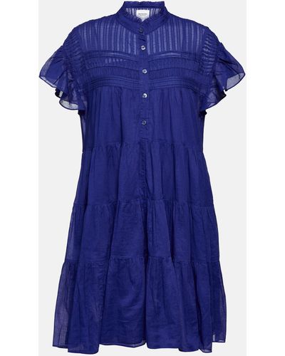 Isabel Marant Lanikaye Cotton Minidress - Blue