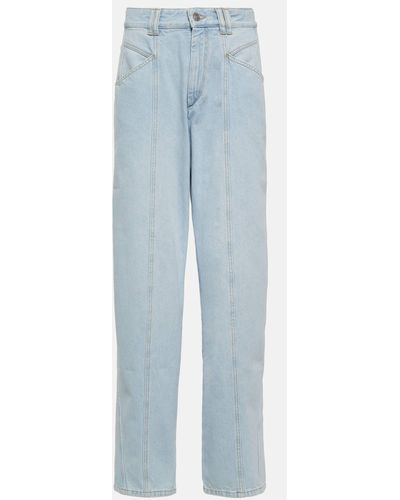 Isabel Marant Vetan Straight Jeans - Blue