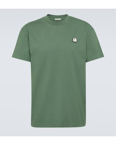 Moncler Genius Palm Angels Logo Patch T-shirt - Green