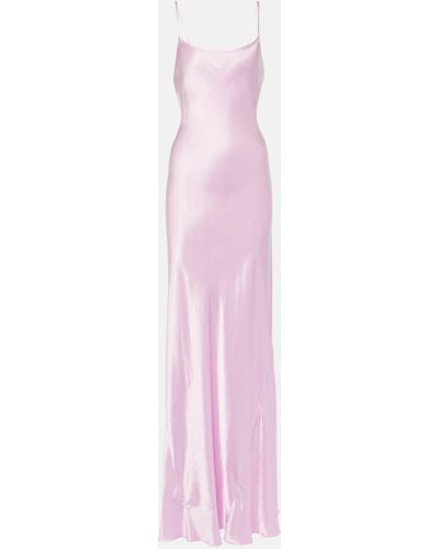 Victoria Beckham Open Back Cami Dress - Pink