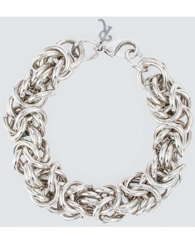 Raf Simons Cluster Chain Bracelet - Metallic