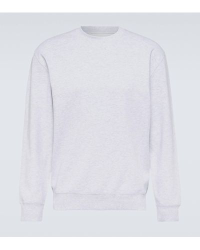 Brunello Cucinelli Cotton-blend Sweatshirt - White
