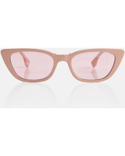 Fendi Foldable Acetate Sunglasses - Pink