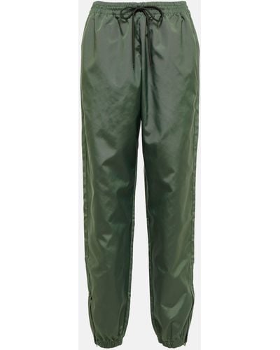 Wardrobe NYC Spray Technical Sweatpants - Green