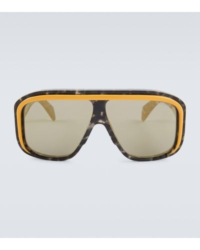 Moncler Shield Sunglasses - Brown