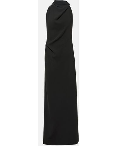 Proenza Schouler Crepe Maxi Dress - Black