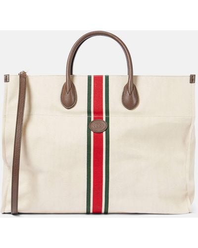 Gucci Large Size Foldable Shopping Bag - Natural
