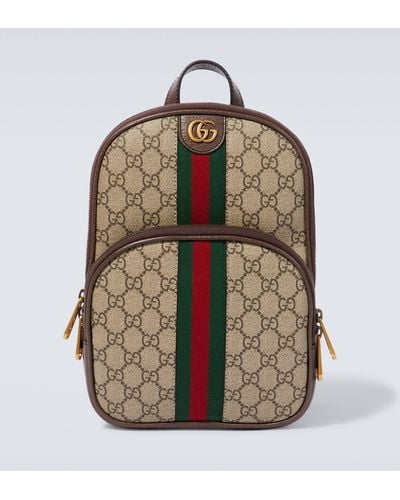 Gucci Ophidia GG Leather-trimmed Shoulder Bag - Multicolour