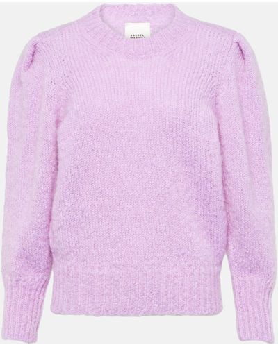 Isabel Marant Emma Mohair-blend Sweater - Pink