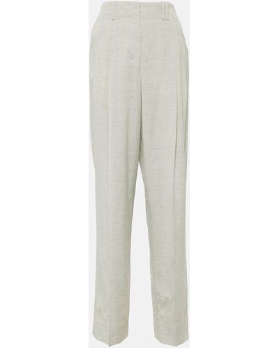 Jacquemus Le Pantalon Titolo High-rise Pants - White