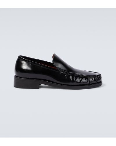 Acne Studios Leather Loafers - Black