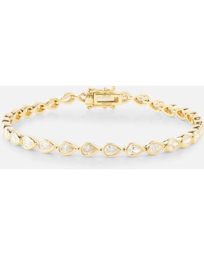 Anita Ko 18kt Gold Tennis Bracelet With Diamonds - Metallic