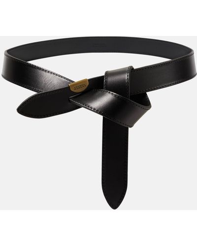 Isabel Marant Leather Belt - Black