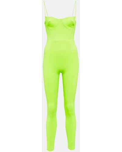 Alex Perry Paxton Fitted Jumpsuit - Green