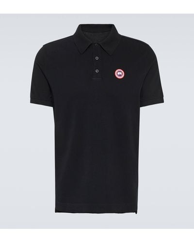 Canada Goose Beckley Cotton Polo Shirt - Black