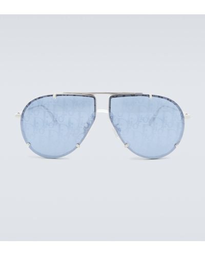 Dior Diorblacksuit A2u Aviator Sunglasses - Blue