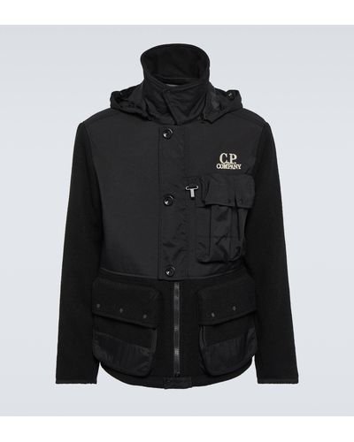 C.P. Company Wool Jacket - Black