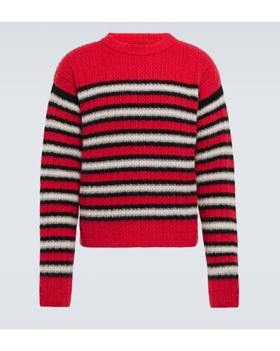 ERL Striped Sweater - Red