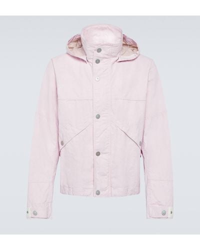 Stone Island Marina Linen Jacket - Pink