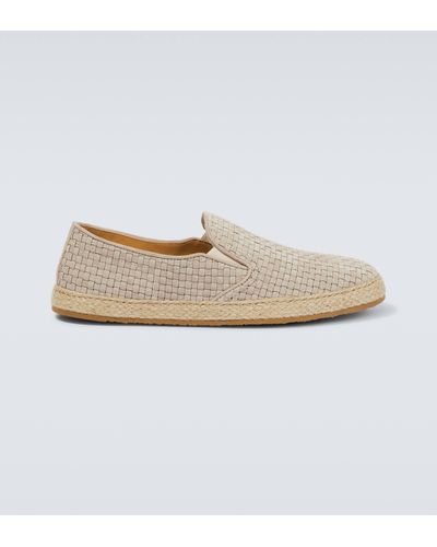White espadrille slip on sales
