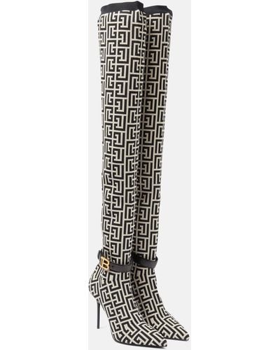 Balmain Over-the-knee boots for Women | Online Sale up to 42% off | Lyst  Canada