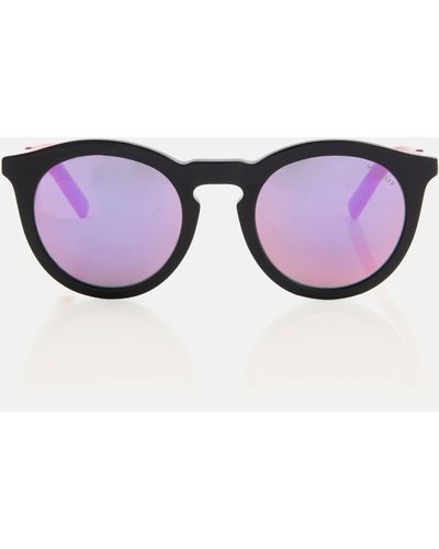 Moncler Round Sunglasses - Purple