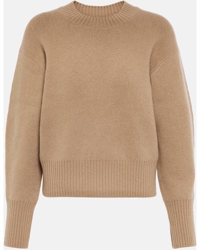 Vince Wool And Cashmere Sweater - Natural