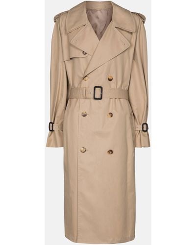 Wardrobe NYC Release 04 Cotton Trench Coat - Natural