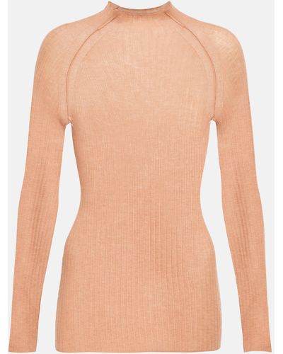 Wolford Mock Neck Wool Top - Multicolour