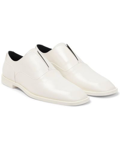Victoria Beckham Norah Leather Loafers - White