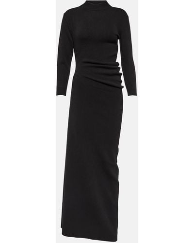 Loro Piana Cashmere-blend Maxi Dress - Black