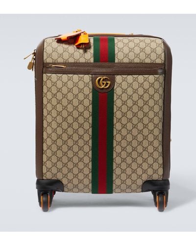 Gucci Savoy Small Carry-on Suitcase - Green