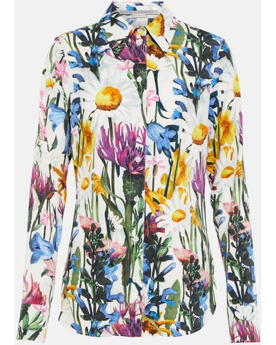 Stella McCartney Floral Shirt - Blue