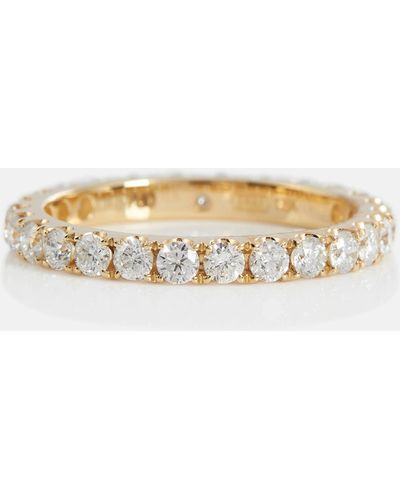 SHAY Back To Basics 18kt Yellow Gold Ring With Diamonds - Metallic
