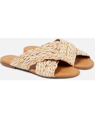 See By Chloé Jaicey Espadrille Slides - Natural