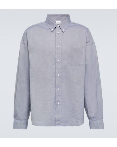 Visvim Cotton Oxford Shirt - Blue