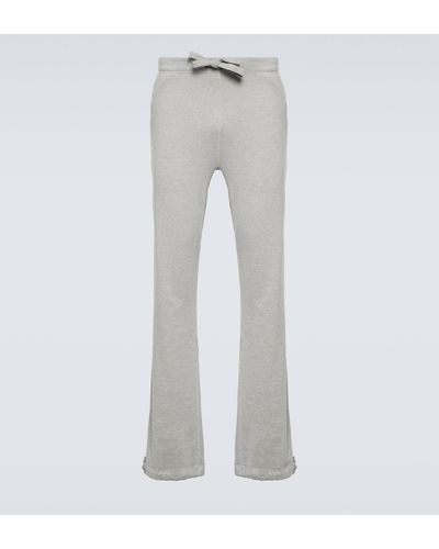 Visvim Cotton And Cashmere Sweatpants - Natural