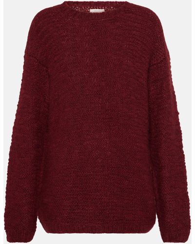 The Row Cashmere Sweater - Red