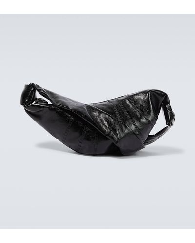 Lemaire Croissant Small Shoulder Bag - Black