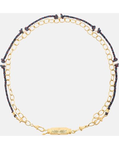 Marie Lichtenberg Rosa 14kt Gold Locket Necklace With Diamonds - Metallic