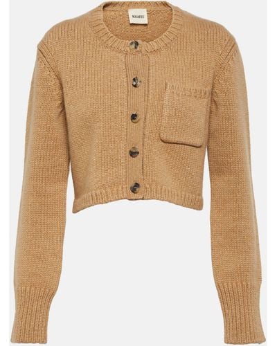 Cropped Cashmere Cardigans