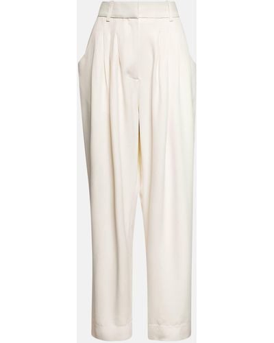 Co. High-rise Pleated Pants - White