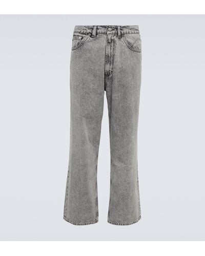 Our Legacy Third Cut Wide-leg Jeans - Grey