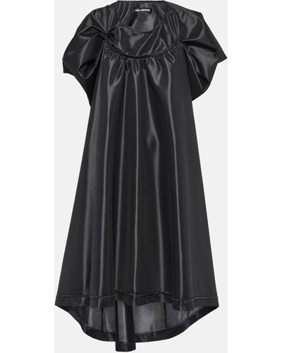 Junya Watanabe Draped Midi Dress - Black