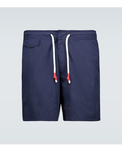 Orlebar Brown Shorts Standard mit Kordelzug - Blau
