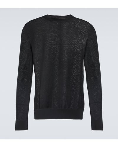 ZEGNA High Performance Wool Sweater - Black