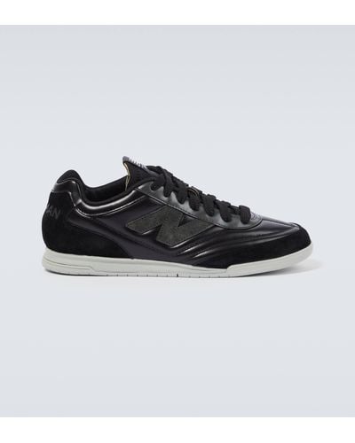 Junya Watanabe X New Balance Urc42 Leather Sneakers - Black