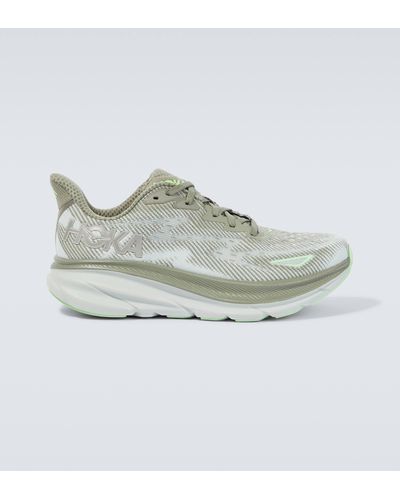 Hoka One One Clifton 9 Sneakers - Grey